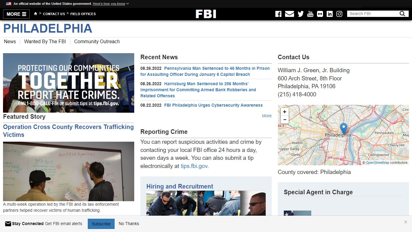 Philadelphia — FBI